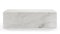 Plinth - Plinth Coffee Table, White Marble