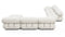 Bellini Large Sectional - Mario Bellini Large Sectional, Left Corner, White Boucle