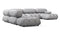Bellini Large Sectional - Mario Bellini Large Sectional, Left Corner, Light Gray Velvet
