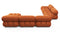 Bellini Large Sectional - Mario Bellini Large Sectional, Left Corner, Apricot Velvet
