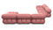 Bellini Large Sectional - Mario Bellini Large Sectional, Left Corner, Blush Pink Velvet
