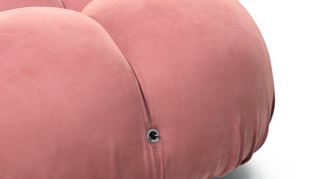 Bellini Large Sectional - Mario Bellini Large Sectional, Left Corner, Blush Pink Velvet