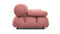 Bellini Sofa - Mario Bellini Two Seater Sofa, Blush Pink Velvet