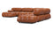 Bellini Large Sectional - Mario Bellini Large Sectional, Right Corner, Tan Premium Leather