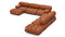 Bellini Large Sectional - Mario Bellini Large Sectional, Right Corner, Tan Premium Leather