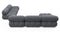 Bellini Large Sectional - Mario Bellini Large Sectional, Right Corner, Gray Boucle