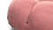 Bellini Large Sectional - Mario Bellini Large Sectional, Right Corner, Blush Pink Velvet
