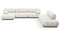 Bellini Large Sectional - Mario Bellini Large Sectional, Right Corner, White Boucle