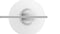 IC - IC Wall Light, Chrome