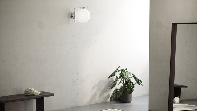 IC - IC Wall Light, Chrome
