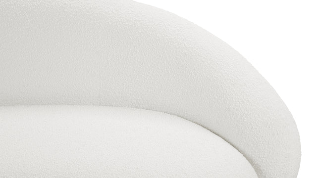 Julep - Julep Sofa, White Boucle