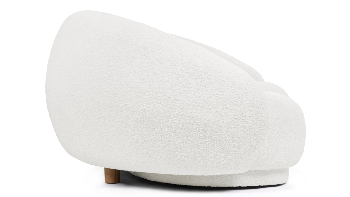 Julep - Julep Sofa, White Boucle