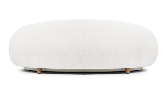 Julep - Julep Sofa, White Boucle