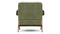 Jeanneret Lounge Chair - Pierre Jeanneret Lounge Chair, Olive Green Velvet