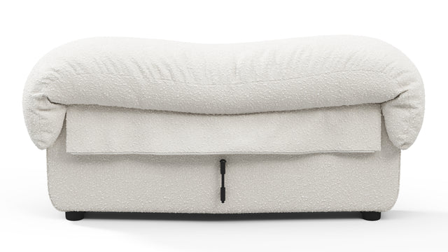 DS 600 - DS 600 Intermediate Stool Module, White Boucle
