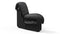 DS 600 - DS 600 Right End Module, Armless, Black Vegan Leather