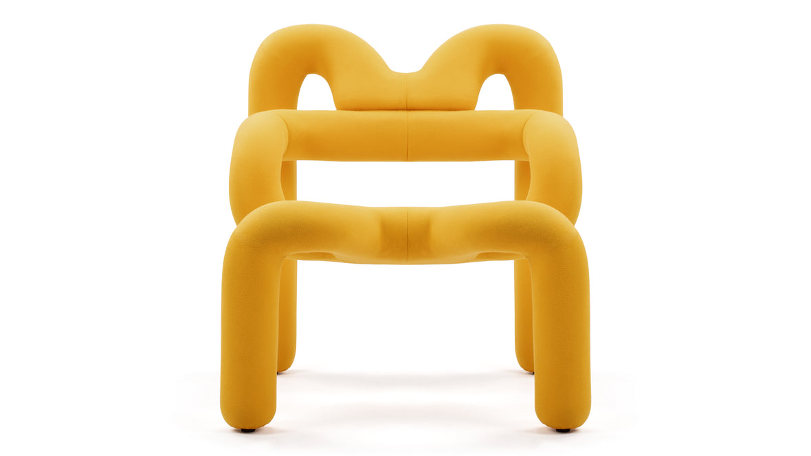 Extrem - Extrem Lounge Chair, Yellow