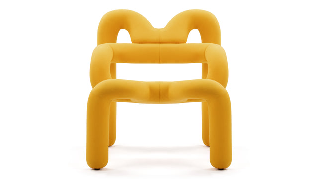 Extrem - Extrem Lounge Chair, Yellow