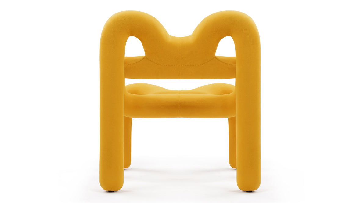 Extrem - Extrem Lounge Chair, Yellow