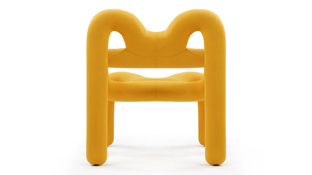 Extrem - Extrem Lounge Chair, Yellow