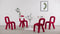 Bold - Bold Chair, Red Wool