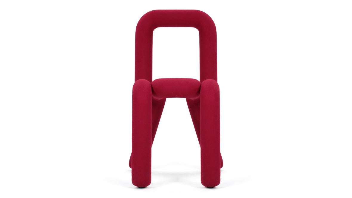Bold - Bold Chair, Red Wool