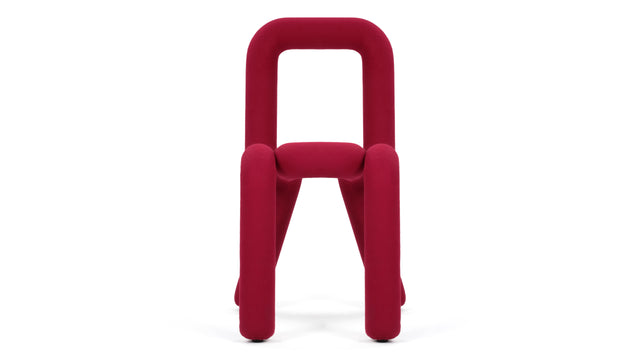 Bold - Bold Chair, Red Wool