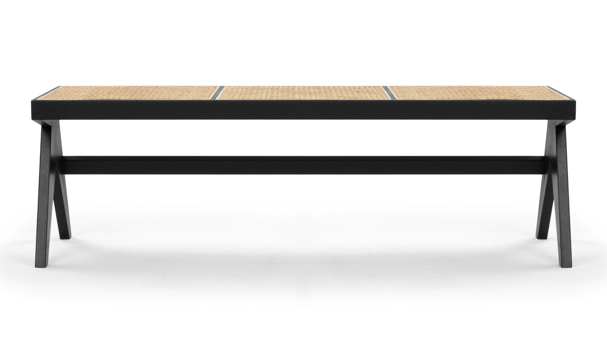 Jeanneret Bench - Pierre Jeanneret Bench, Black