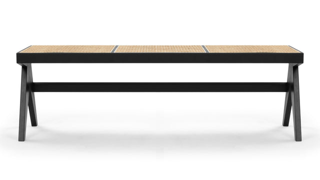 Jeanneret Bench - Pierre Jeanneret Bench, Black