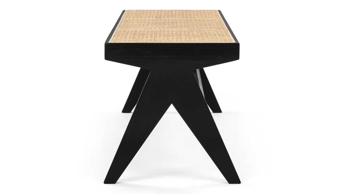 Jeanneret Bench - Pierre Jeanneret Bench, Black