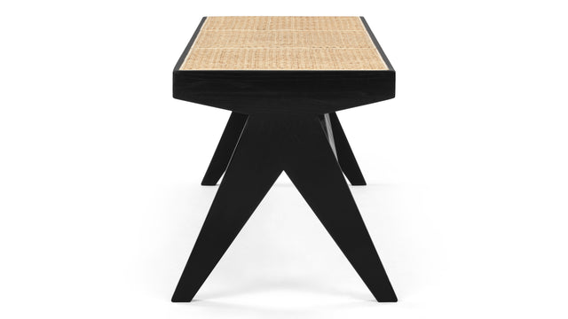 Jeanneret Bench - Pierre Jeanneret Bench, Black