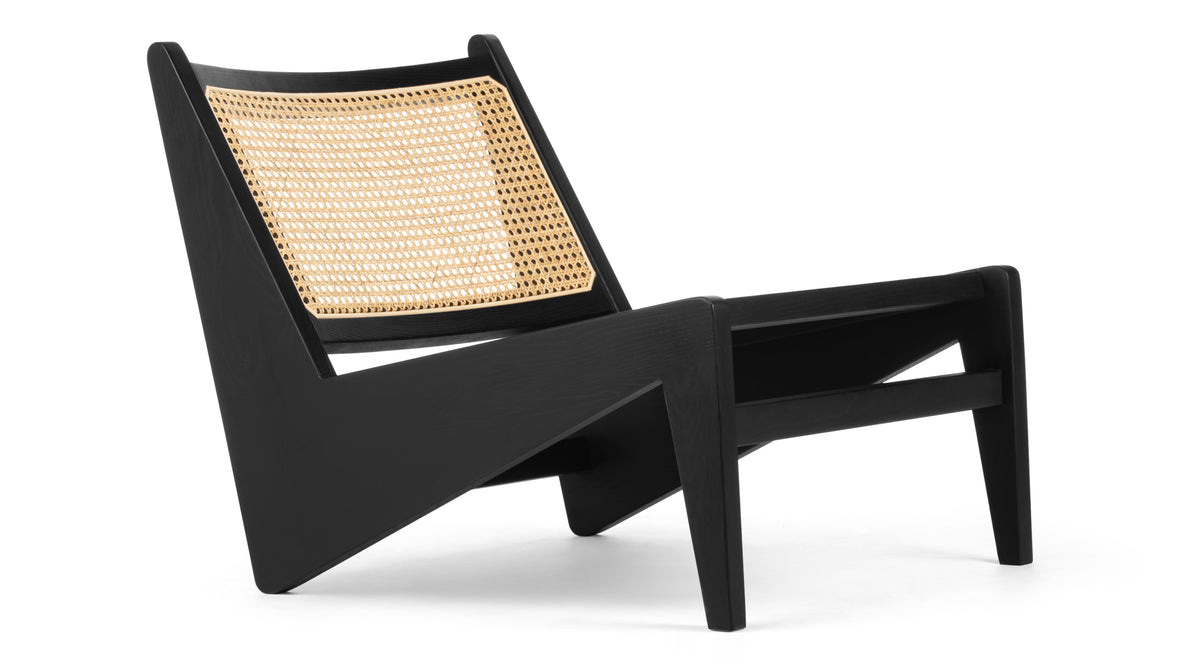 Kangaroo - Pierre Jeanneret Kangaroo Chair, Black