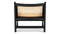 Kangaroo - Pierre Jeanneret Kangaroo Chair, Black