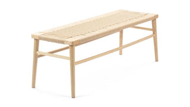 Alva - Alva Bench, Natural Ash