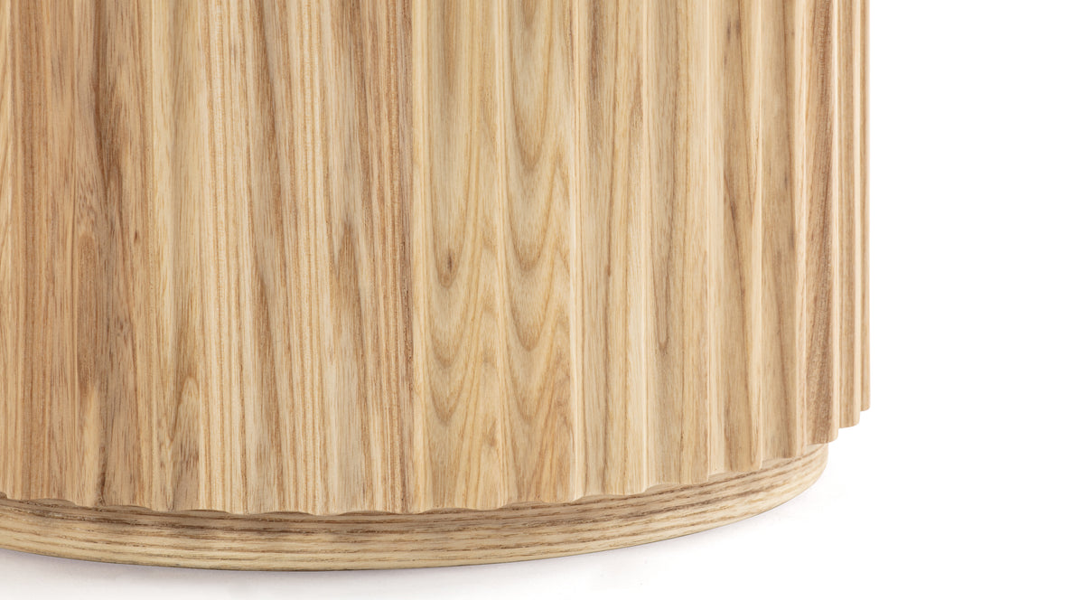 Otto - Otto Side Table, Tall, Natural Ash