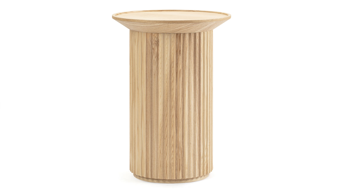 Otto - Otto Side Table, Tall, Natural Ash