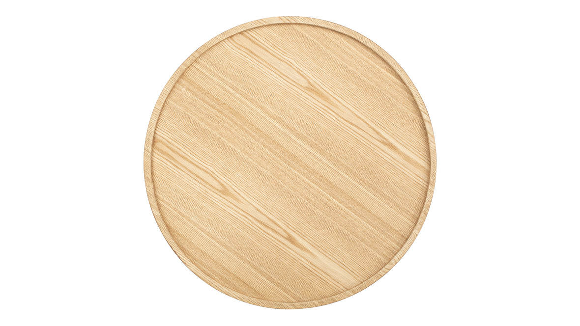 Otto - Otto Side Table, Tall, Natural Ash