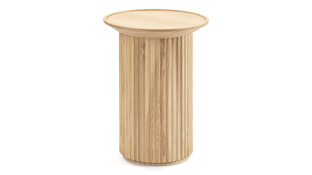 Otto - Otto Side Table, Tall, Natural Ash