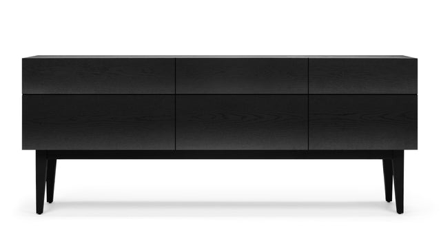 Reflect - Reflect Credenza, Black Ash