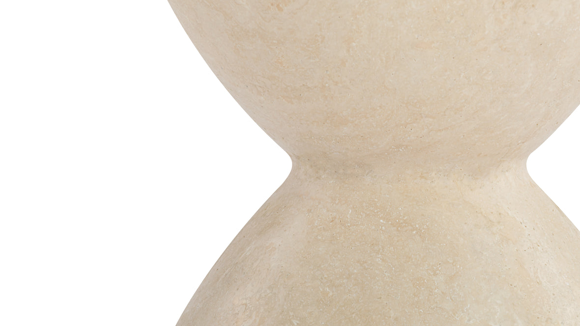 Apollo - Apollo Side Table, Travertine