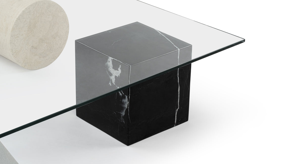 Metafora - Metafora Coffee Table, Mixed Stone