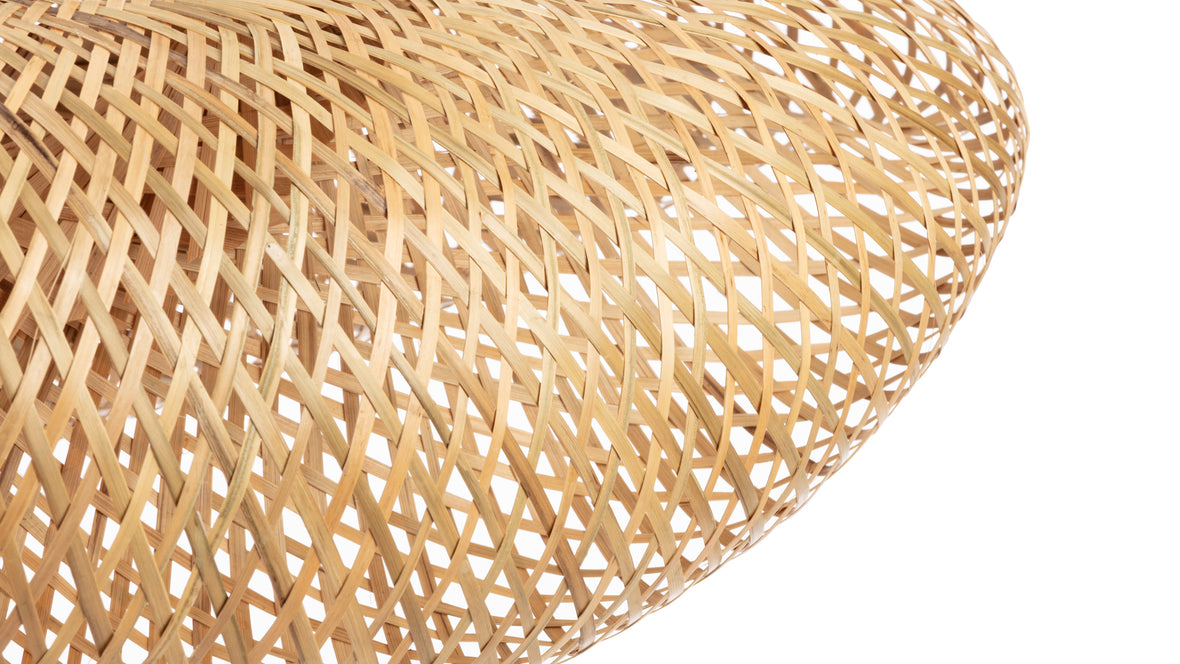 Mira - Mira Ceiling Light, Natural Rattan