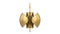 Ammonite - Ammonite Pendant, Brass