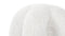 Estelle - Estelle Stool, White Vegan Wool