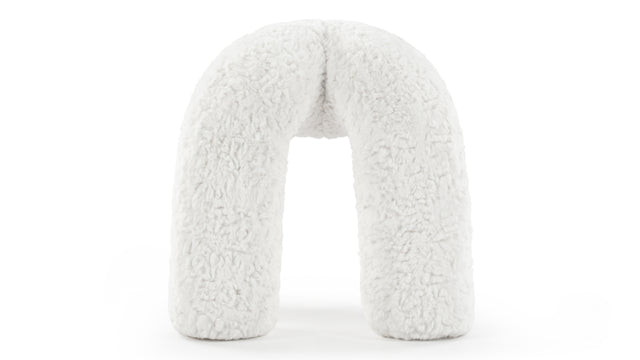 Estelle - Estelle Stool, White Vegan Wool
