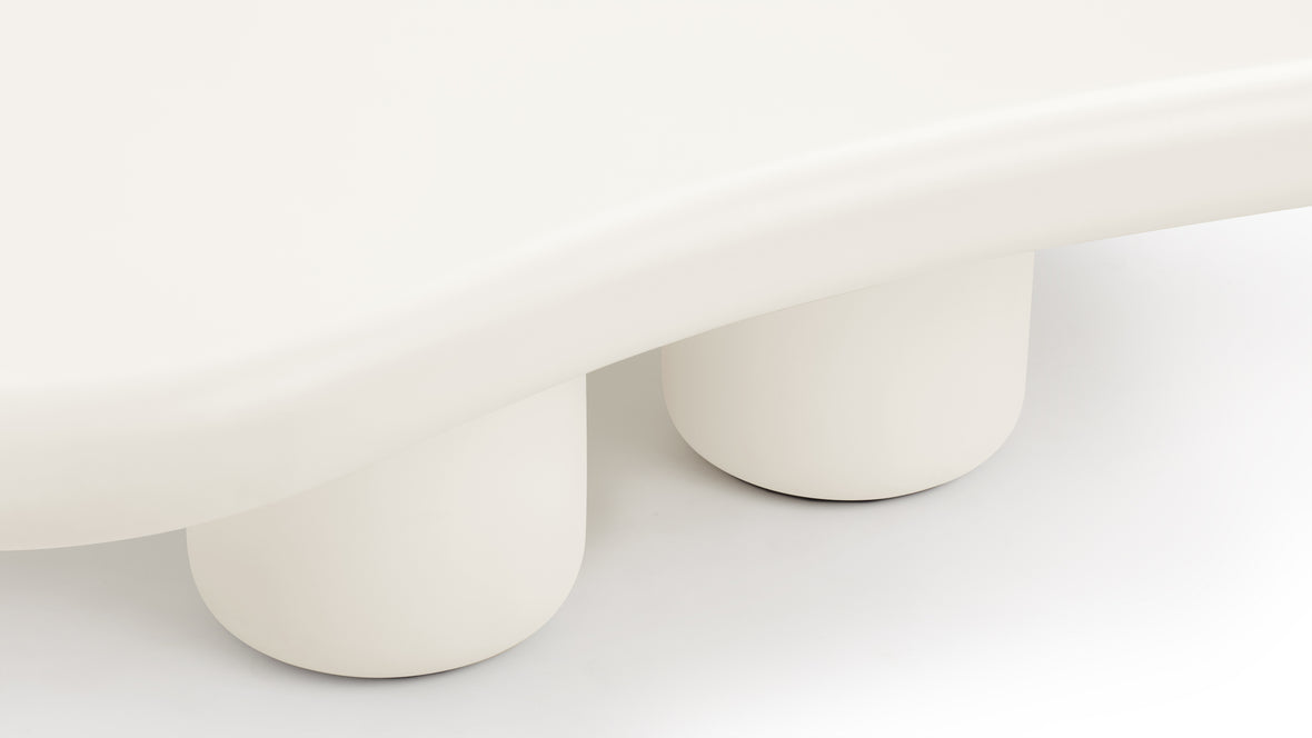 Wave - Wave Coffee Table, Ivory