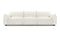 Marenco - Marenco Three Seater Sofa, Ivory Linen