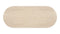 Saturn - Saturn Oval Dining Table, Travertine