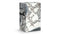 Plinth - Plinth Side Table, Modellato Marble