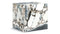 Plinth - Plinth Short Side Table, Modellato Marble